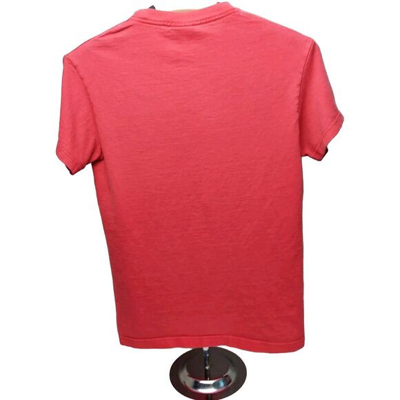 Y2K NO FEAR T-Shirt Men's S Small Double Stitch Red Black Stars Vintage Retro - Picture 2 of 7